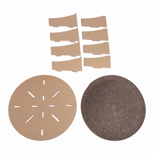 Ibiyaya Zestaw Wymienny Do Okrągłego Drapaka Kartonowego Sand Dune, 47 x 16 cm, Nowość!   