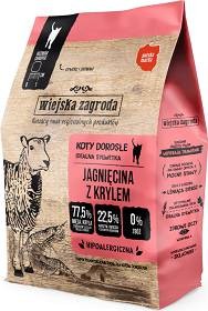 Wiejska Zagroda Jagnięcina z Krylem 400g, Wysoka Zawartość Tauryny! Nowość!    