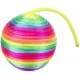Trixie Piłka Grzechocząca Tęczowa z Kocimiętką, Średnica 4 cm, Nowość!    