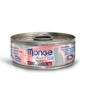 Monge Jelly Tuńczyk i Krewetki W Galarecie 80 g