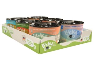 Lucky Lou Wild Mix Box 6x200 g, Nowość! Drób, Wołowina, Królik, Jeleń , Dzik i Bażant w Zestawie! 