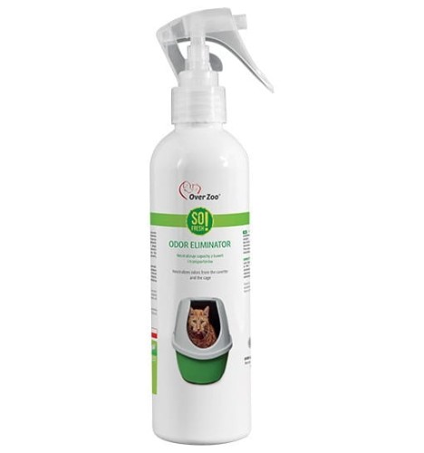 Over Zoo So Fresh! Odor Eliminator Spray 250 ml, Neutralizator Nieprzyjemnych Zapachów Do Kuwety, Nowość!