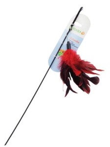 YARRO Bardzo Długa Wędka z Piórkami Dla Kota 90/90/20 cm!