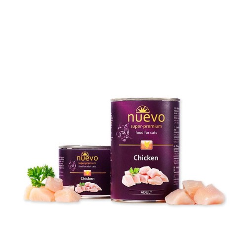 Nuevo Cat Kurczak Dla Dorosłych Kotów 400 g 