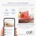 Catit Pixi SMART Kamera W Kształcie Myszki, 7x7x9,7 cm, Wi-Fi, Biała, Co Robi Twój Kot Gdy Cię Nie Ma? Oglądaj Na Żywo Lub Nagrywaj! Działa Indywidualnie i Łączy Się Z Innymi Urządzeniami Pixi SMART! Nowość!