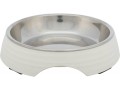 Trixie Miska Biała Płytka Melamina/Stal Nierdzewna 0,2l / 14 cm, Miseczka Wyjmowana Ze Stojaka,  Nowość!