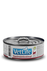 Vet Life Gastrointestinal 85g, Zwalczanie Ostrych Zaburzeń Wchłaniania Jelitowego! Miękki i Delikatny Pasztet!Miękki i Delikatny Pasztet! Nowość!