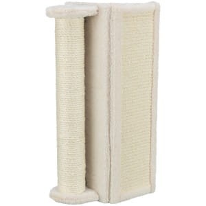 TRIXIE Drapak Sizalowy Narożny Wiszący 15x50x15 cm Ze Słupkiem, Beżowy, Nowość!