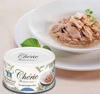 Pettric Cherie Hairball Control Tuńczyk z Lucjanem w Sosie 80g, Formuła Przeciwko Kulom Włosowym! Nowość!  