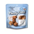 Pettric Natural Kitty Meaty Cube 100% Tuńczyka Gotowanego Na Parze w Kostkach 60g! Miękkie i Delikatne Kostki! Nowe Opakowanie!