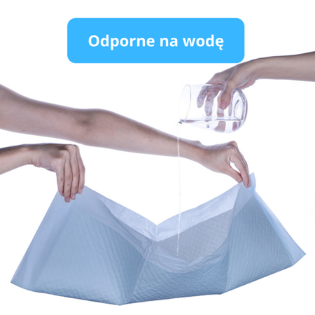 Zarys BetaTex Medyczne Podkłady Higieniczne 60x40 cm, Bardzo Chłonne! Mocne i Wytrzymałe 1 Sztuka, Nowość!