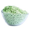 Kit Cat Soya Clump Green Tea 3,8 l/2,5 kg, Żwirek Sojowy Zbrylający Pellet z Możliwością Wyrzucania Do Toalety! Delikatny Dla Kocich Łapek i Kolorowy! Zapach Zielonej Herbaty! Kształt Zapobiega Wynoszeniu Żwirku z Kuwety! Nowa Szata Graficzna!