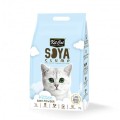 Kit Cat Soya Clump Kitten Baby Powder 3,8 l/2,5 kg, Żwirek Sojowy Zbrylający Pellet z Możliwością Wyrzucania Do Toalety! Delikatny Dla Kocich Łapek i Kolorowy! Zapach Pudru Dla Dzieci! Kształt Zapobiega Wynoszeniu Żwirku z Kuwety! Nowość!    