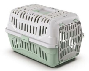 Yarro Transporter Plastikowy z Plastikowymi Drzwiami 48,5x33,5x31 cm, Udźwig Do 8 kg! Nowość! Mix Kolorów!