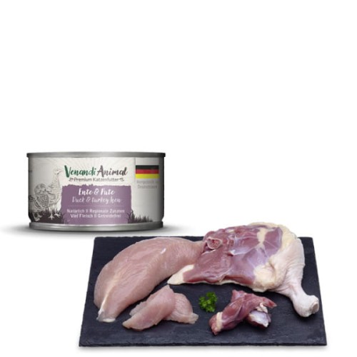 Venandi Animal Kaczka i Indyk 100g, Nowość!