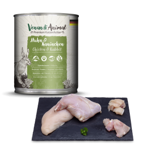 Venandi Animal Kurczak i Królik 800g, Nowość!  