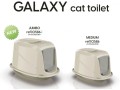 Yarro Duża Toaleta Kuweta Dla Kota Jumbo Galaxy z Filtrem 57x39,5x38 cm, Nowosć!