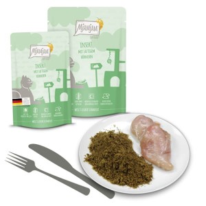 MjAMjAM Insekty z Soczystym kurczakiem Saszetka 300G, Nowa Gramatura!