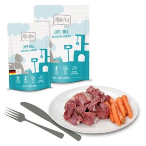 MjAMjAM Delikatna Kozina w Pysznej Marchewce Saszetka 300g, Nowa Gramatura!