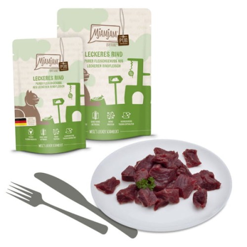 MjAMjAM Czysta Wołowina Saszetka 300g, Nowa Gramatura!