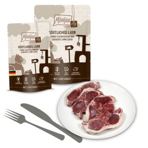 MjAMjAM Mięsna Przyjemność Czysta Jagnięcina Saszetka 300g, Nowa Gramatura!