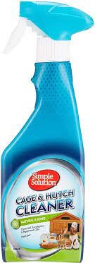 Simple Solution Cage & Hutch Cleaner 500 ml, Spray Czyszczący i Dezynfekujący Do Transporterów, Domków i Klatek! Naturalne Olejki w Składzie! Nowość!