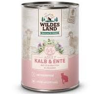 Wildes Land Classic Adult Cielęcina z Kaczką z Olejem Krokoszowym 400g, Nowość!  