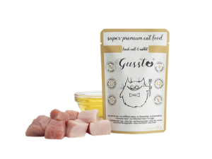 Gussto Cat Świeża cielęcina z królikiem saszetka 85 g