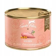 Terra Felis Kurczak 200g, Monobiałkowa, 100% Składników Jakości Human Grade!  Nowość!