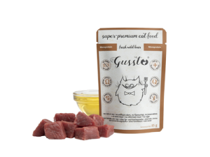 Gussto Cat Świeży dzik saszetka 85 g