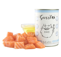 Gussto Cat Świeży łosoś 375 g