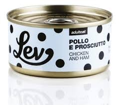 LEV Pierś Z Kurczaka Z Szynką 70g, Delikatne Fileciki w Sosie Własnym! Włoska Marka z Certyfikatem Dolphin Safe! Nowość!   