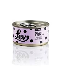 LEV Pierś Z Kurczaka Z Wołowiną 70g, Delikatne Fileciki w Sosie Własnym! Włoska Marka z Certyfikatem Dolphin Safe! Nowość!    