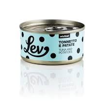 LEV Tuńczyk Z Ziemniakami 70g, Delikatne Fileciki w Sosie Własnym! Włoska Marka z Certyfikatem Dolphin Safe! Nowość!           