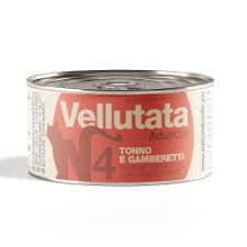 Natural Code Cat Vellutata V04 Tuńczyk z Krewetkami 85g, Bardzo Delikatny Kremowy Mus! Nowość!   