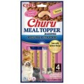 Inaba Churu Meal Topper 4x14g Tuńczyk i Łosoś! Zachęca do Jedzenia! Pełnowartościowy Dodatek Do Jedzenia W Postaci Pasty! Może Również Zastąpić Cały Posiłek! Nowość! 