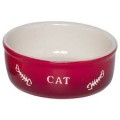 Nobby Miseczka Gradient 0,5l, 13,5x4,5 cm! Cieniowane Miseczki W 6 Kolorach Z Napisem Cat i Motywem Ryby! Nowość!