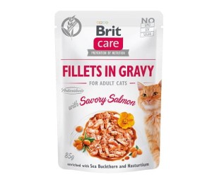Brit Care Cat Łosoś saszetka 85 g