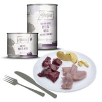 MjAMjAM DUO Smaczny Indyk i Dziczyzna Z Kawałkami Jabłek 200g ! NOWY Smak!  