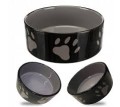TRIXIE Miska Ceramiczna Brązowe Łapki 0,8 l/ 16 cm Średnicy! Doskonała Na Wodę! Nowość!