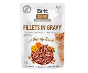 Brit Care Cat Kaczka w Sosie Saszetka 85 g