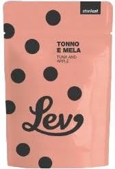 LEV  STERIL Tuńczyk z Jabłkiem Saszetka 60g, Delikatne Fileciki w Sosie Własnym! Obniżona Kaloryczność Dla Kotów Sterylizowanych! Nowość!  