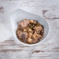 Wildes Land Natur Ragout Wołowina i Indyk ze Szpinakiem, Jabłkiem i Nagietkiem 180g! DUŻA Ilość Sosu! Dodatek Oleju z Łososia! Nowość!   