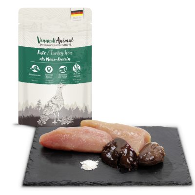 Venandi Animal Monoproteinowa Indyczka (Samica) 125g, NOWOŚĆ!  Niemiecki Producent!        