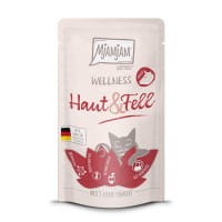 MjAMjAM Wellness Zdrowe Skóra i Sierść Czysta Wołowina z Drożdżami i Olejem z Ryb Morskich 125g! Bogactwo Witamin z Grupy B i Kwasów Omega! Nowość! 