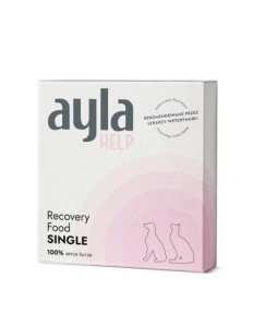 AYLA HELP Recovery Single Czyste SPROSZKOWANE Serca z Kurczaka 38g! Nowe Opakowanie, Nowa Gramatura, Odpowiednik TOPPERów!  