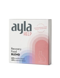 AYLA HELP Recovery Blend Monobiałkowe SPROSZKOWANE Wątróbki z Indyka z Medalionami z Indyka 28g! Nowe Opakowanie, 2 Rodzaje Mięsa w 1 Opakowaniu, Odpowiednik TOPPERów!        