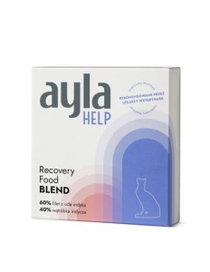 AYLA HELP Recovery Blend Monobiałkowe SPROSZKOWANE Uda z Indyka z Wątróbką z Indyka 28g! Nowe Opakowanie, 2 Rodzaje Mięsa w 1 Opakowaniu, Odpowiednik TOPPERów!          