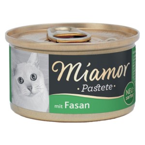 Miamor Pastete Bażant 85 g, Bardzo Miękki i Delikatny Pasztet!