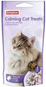 Beaphar Calming Cat Treats 35g, Przysmaki Wspierające Pracę Układu Nerwowego i Dobre Samopoczucie! Nowość!